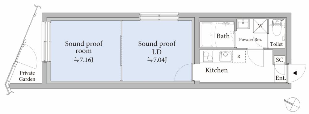 Btype（専用庭）
