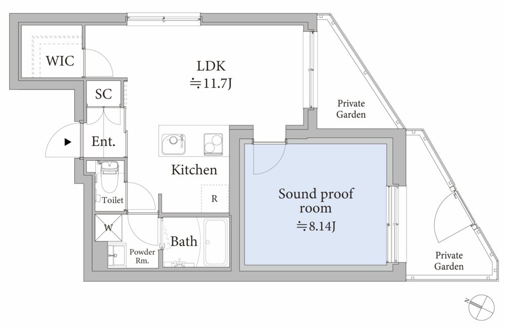 Ctype（専用庭）